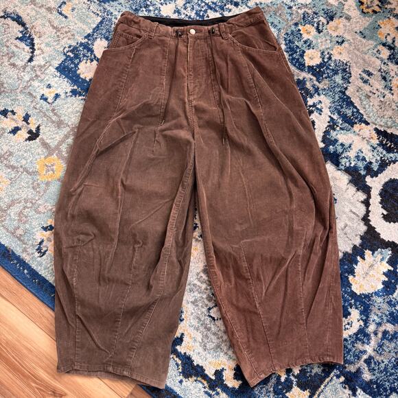 Needles H.D. Pant Brown Corduroy - Made in Japan Size M/L - Picture 1 of 5